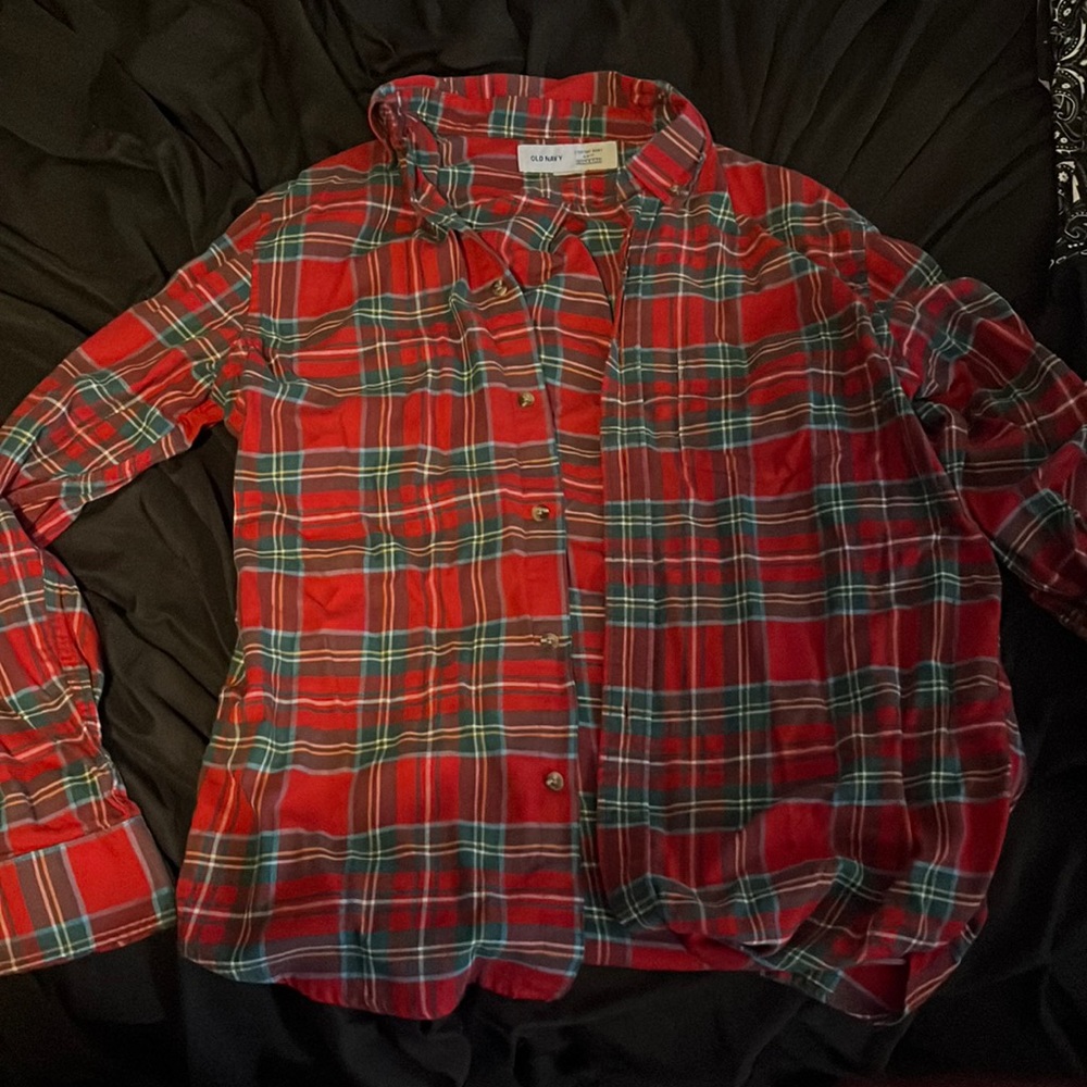 Old navy plaid shirt